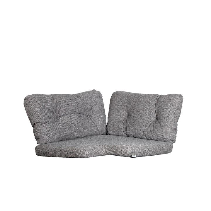Poduszka na sofę Ocean - Cane-Line pleciony Dark Grey, część narożna - Cane-line