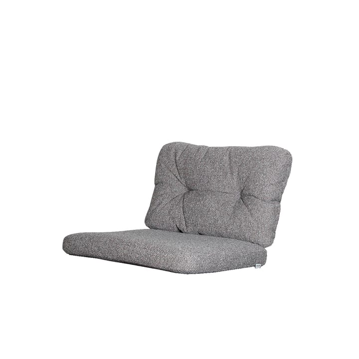 Poduszka na sofę Ocean - Cane-Line pleciony Dark Grey, prosta - Cane-line