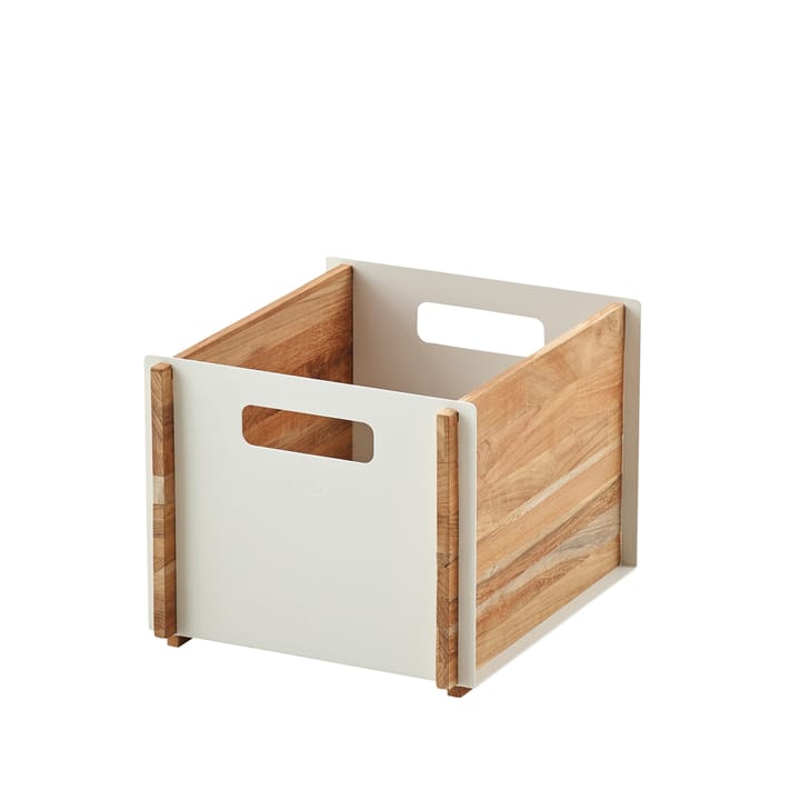 Pudełko do przechowywania Box - White, drewno tekowe - Cane-line