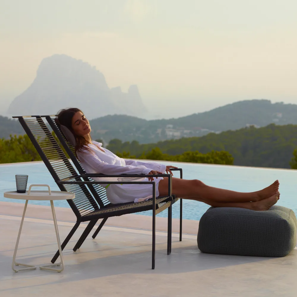 Pufa Divine, Turquoise Cane-line