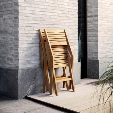 Składane krzesło Flip - drewno tekowe - Cane-line