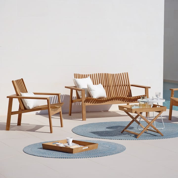 Sofa 2-osobowa Amaze, drewno tekowe Cane-line