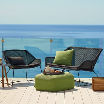 Sofa 2-osobowa Breeze Weave - Black - Cane-line
