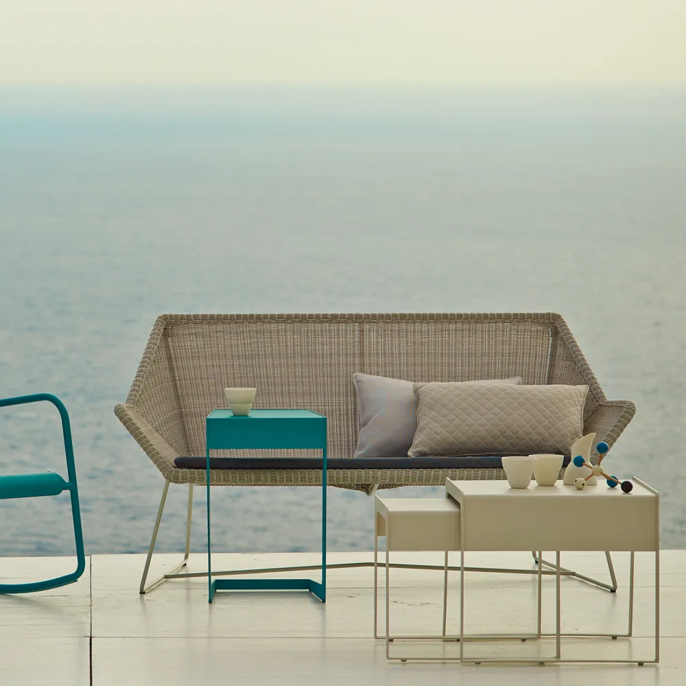 Sofa 2-osobowa Breeze Weave, Black Cane-line