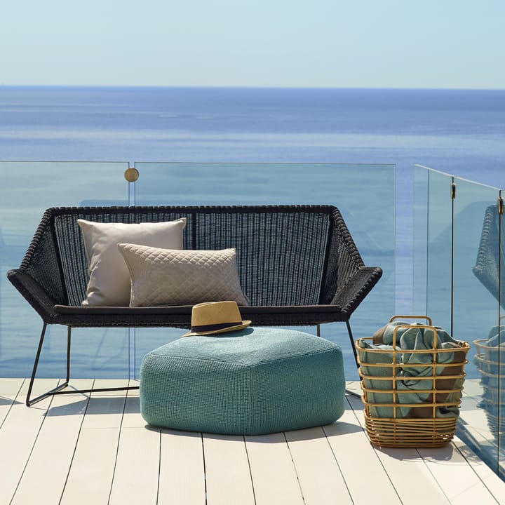 Sofa 2-osobowa Breeze Weave, Black Cane-line