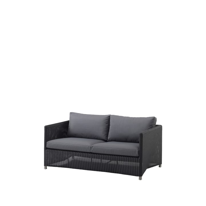 Sofa 2-osobowa Diamond Weave - Cane-Line Natté Graphite - Cane-line