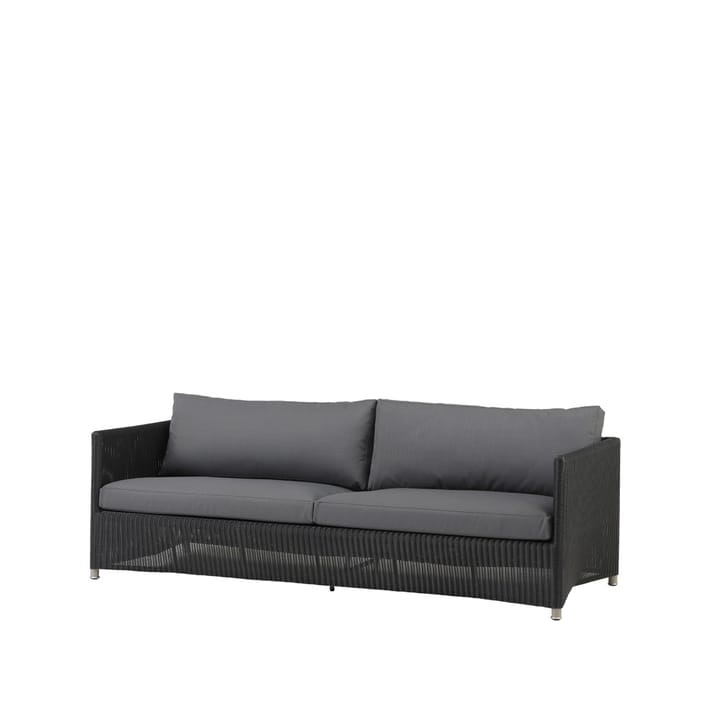 Sofa 3-osobowa Diamond Weave - Cane-Line Cane-Line Natté Graphite - Cane-line