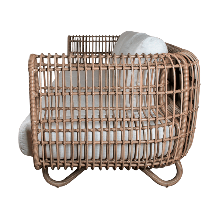 Sofa 3-osobowa Nest Weave, Naturalny, Cane-Line Natté Light Grey Cane-line