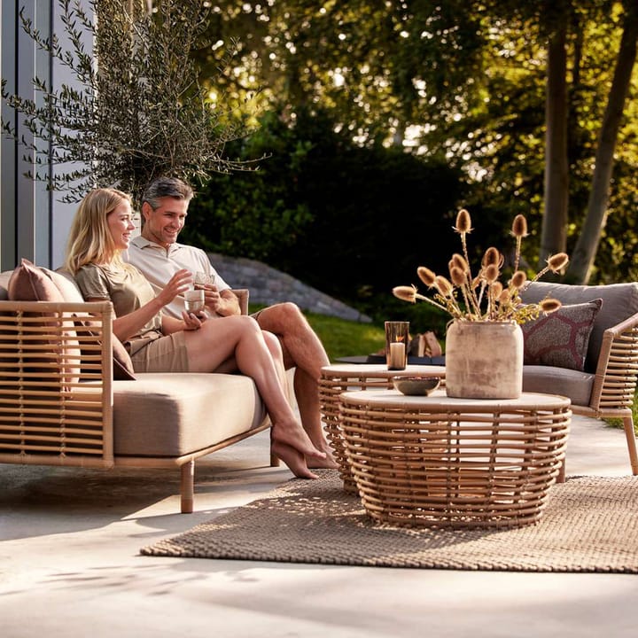 Sofa 3-osobowa Sende Weave, AirTouch taupe Cane-line