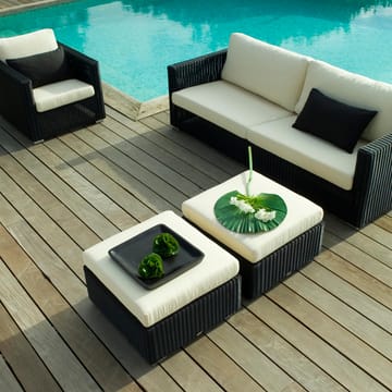 Sofa Chester - 3-osobowa,Graphite - Cane-line