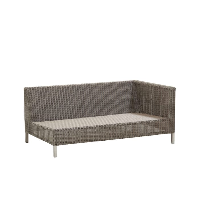 Sofa modułowa Connect - 2-osobowa taupe, lewostronna - Cane-line