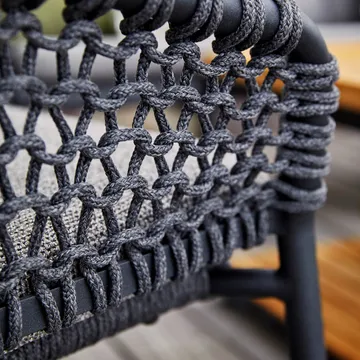 Sofa modułowa Ocean - Dark Grey, lewostronna - Cane-line