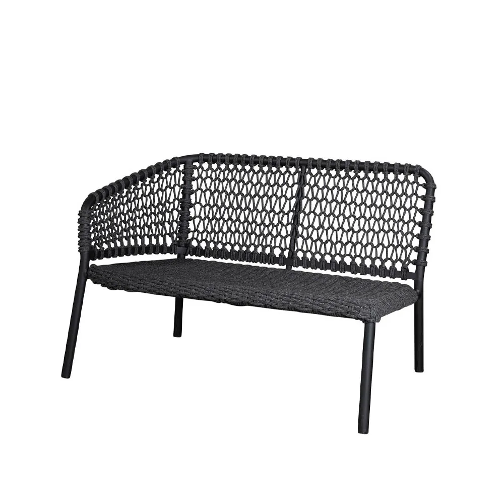 Sofa modułowa Ocean, Dark Grey, prawostronna Cane-line