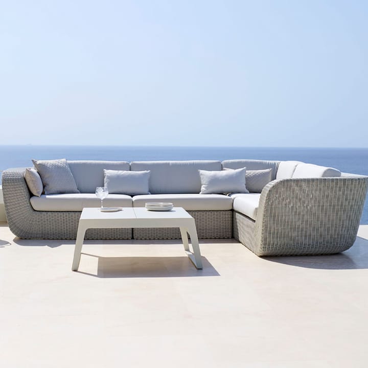 Sofa modułowa Savannah - White grey, lewostronna - Cane-line