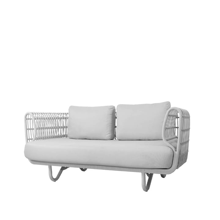 Sofa Nest 2-osobowa - White, Cane-Line Natté White - Cane-line