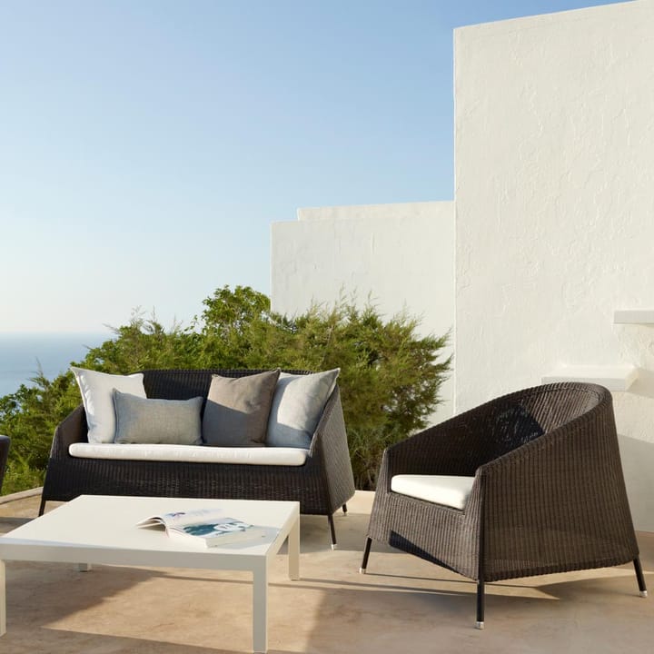 Sofa wypoczynkowa 2-osobowa Kingston, White Grey Cane-line