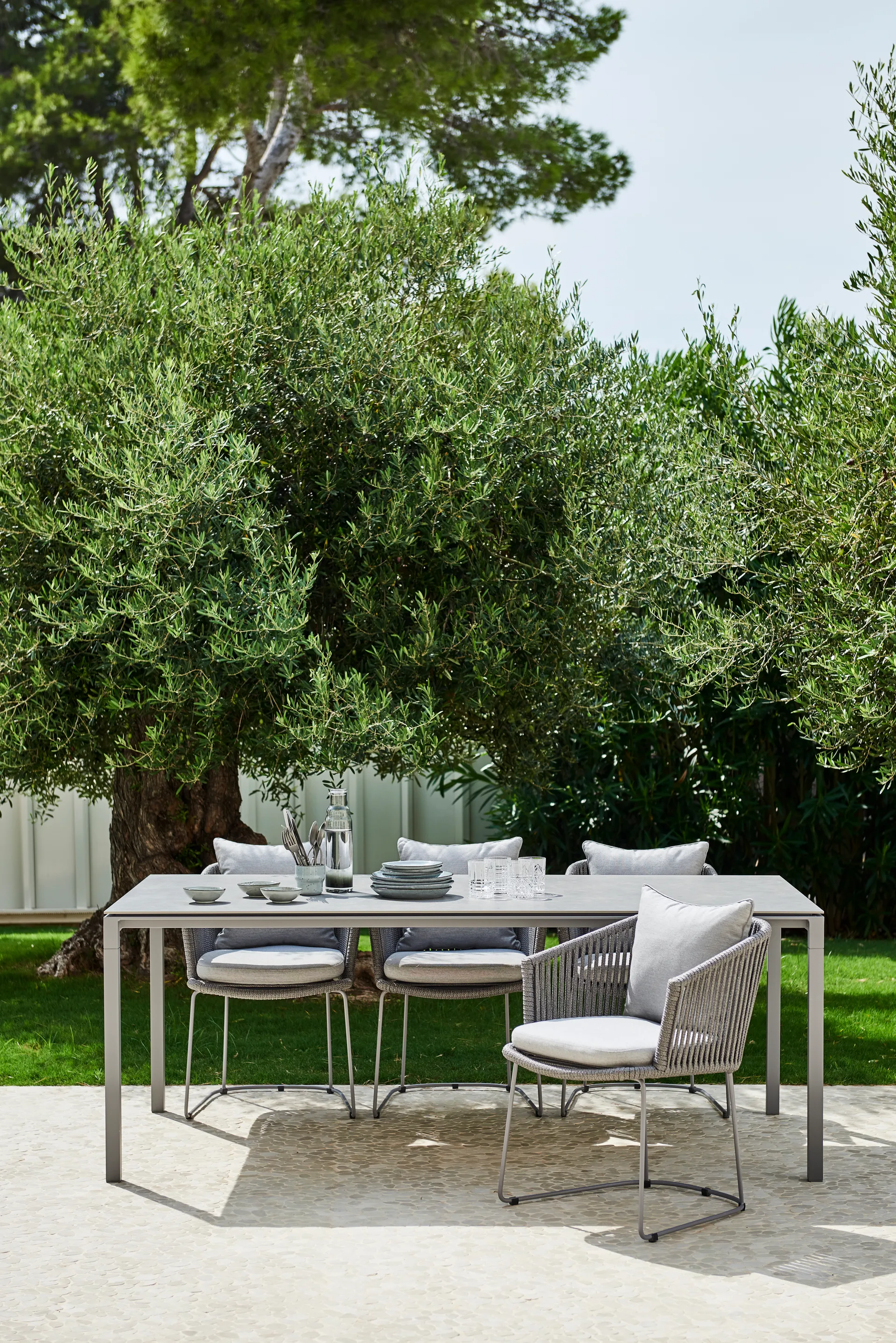 Stół Pure 200x100 cm Basalt grey-taupe,  Cane-line