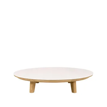 Stolik kawowy Aspect - Trawertyn tekowy - Cane-line