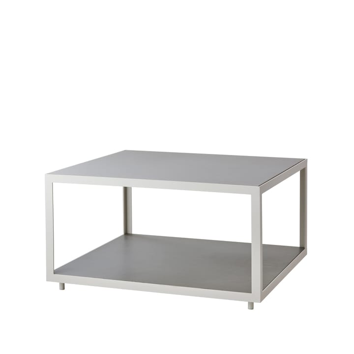 Stolik kawowy Level, ceramiczny 79x79 cm, Light grey-white Cane-line