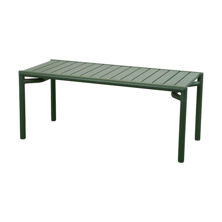 Stolik kawowy/ławka Bliss  - Dark green, 107×39×44 cm - Cane-line