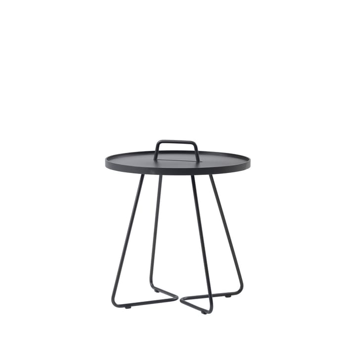 Stolik On The Move Ø37 cm, Black Cane-line