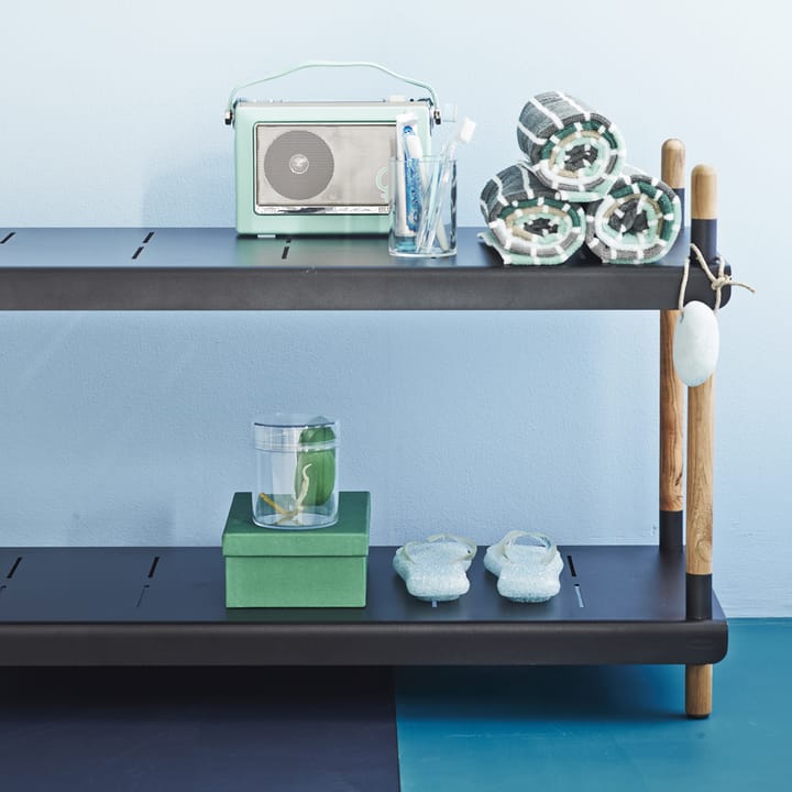 System półek Frame, Lava Grey, komplet, drewno tekowe Cane-line