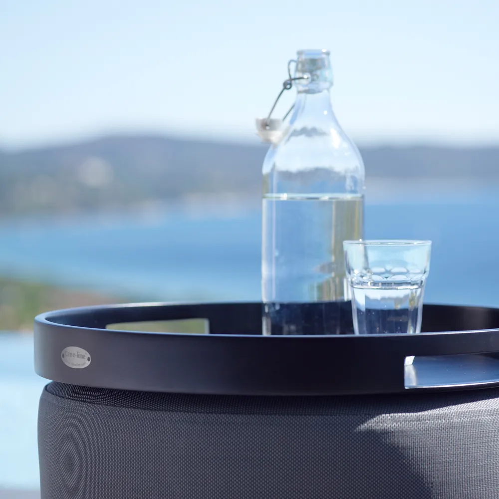 Taca Club, Black, kwadratowa Cane-line