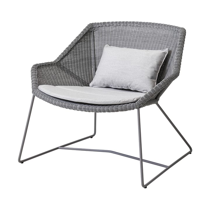 Zestaw poduszek na fotel wypoczynkowy Breeze, Cane-line Natté Light Grey Cane-line