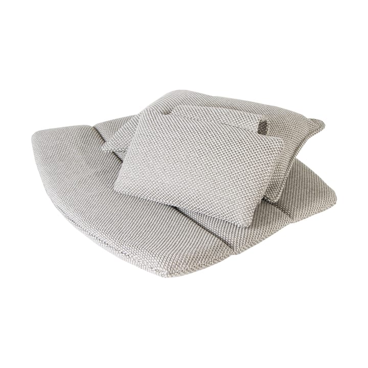 Zestaw poduszek na fotel wypoczynkowy Breeze z wysokim oparciem - Focus Light Grey - Cane-line