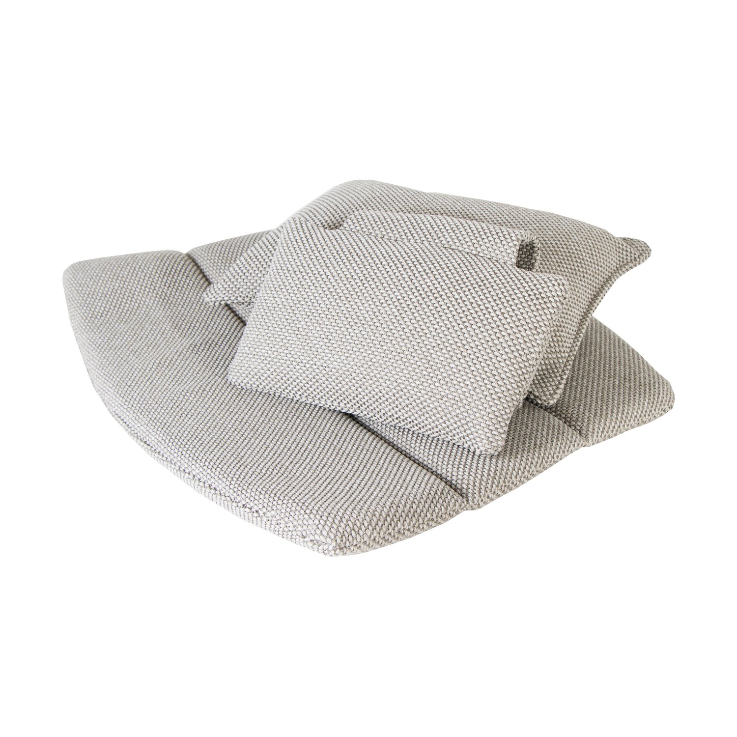Cane-line Zestaw poduszek na fotel wypoczynkowy Breeze z wysokim oparciem Focus Light Grey
