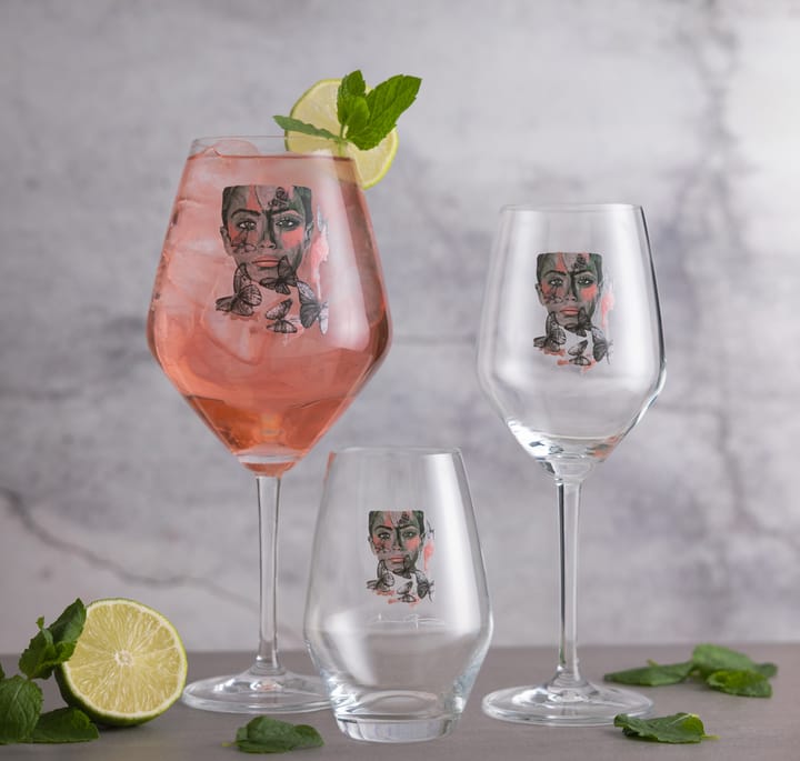 Butterfly Queen kieliszek do białego wina/rosé, 40 cl Carolina Gynning