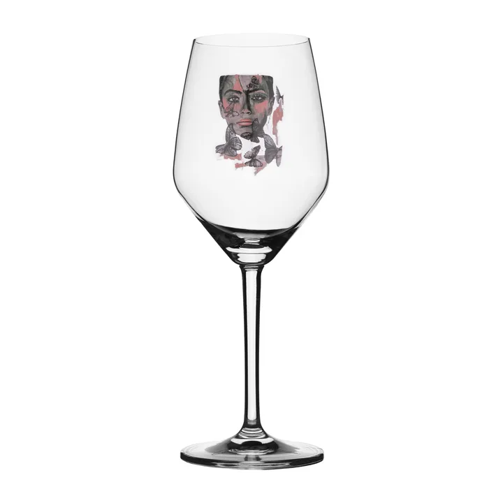 Butterfly Queen kieliszek do białego wina/rosé - 400 ml - Carolina Gynning