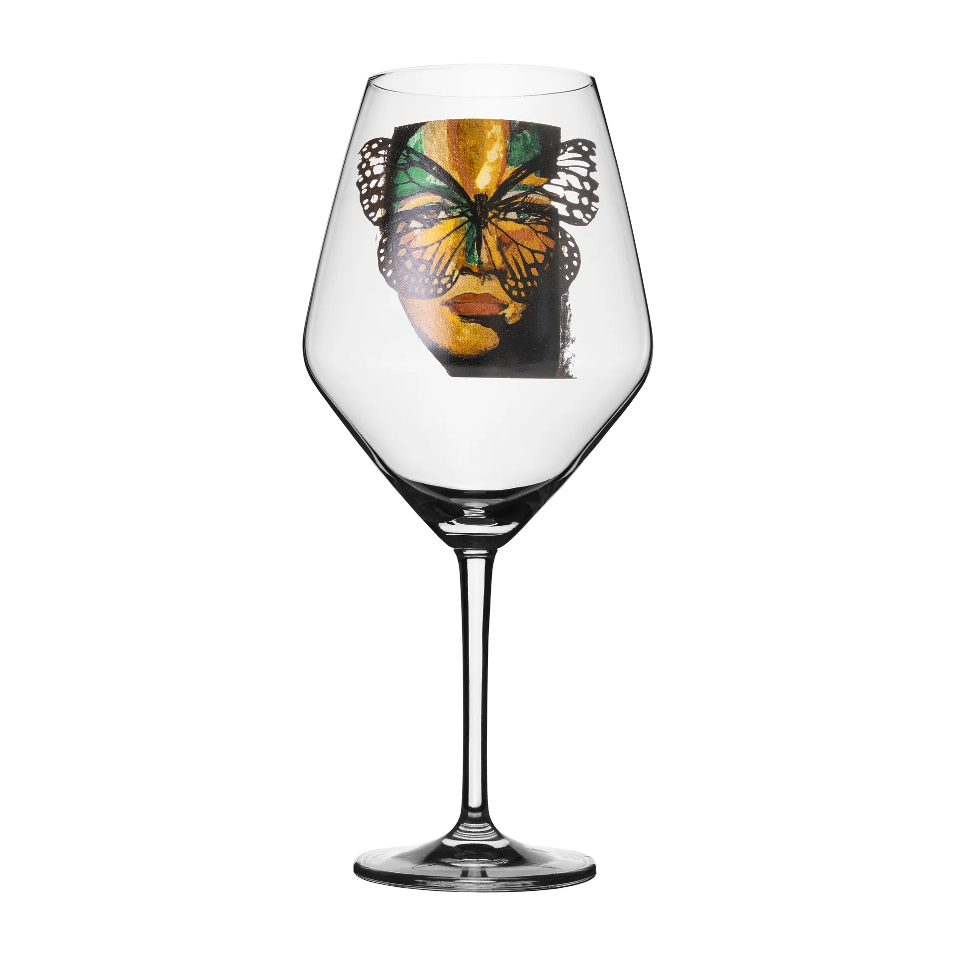 Golden Butterfly kieliszek do wina 750 ml, Clear Carolina Gynning
