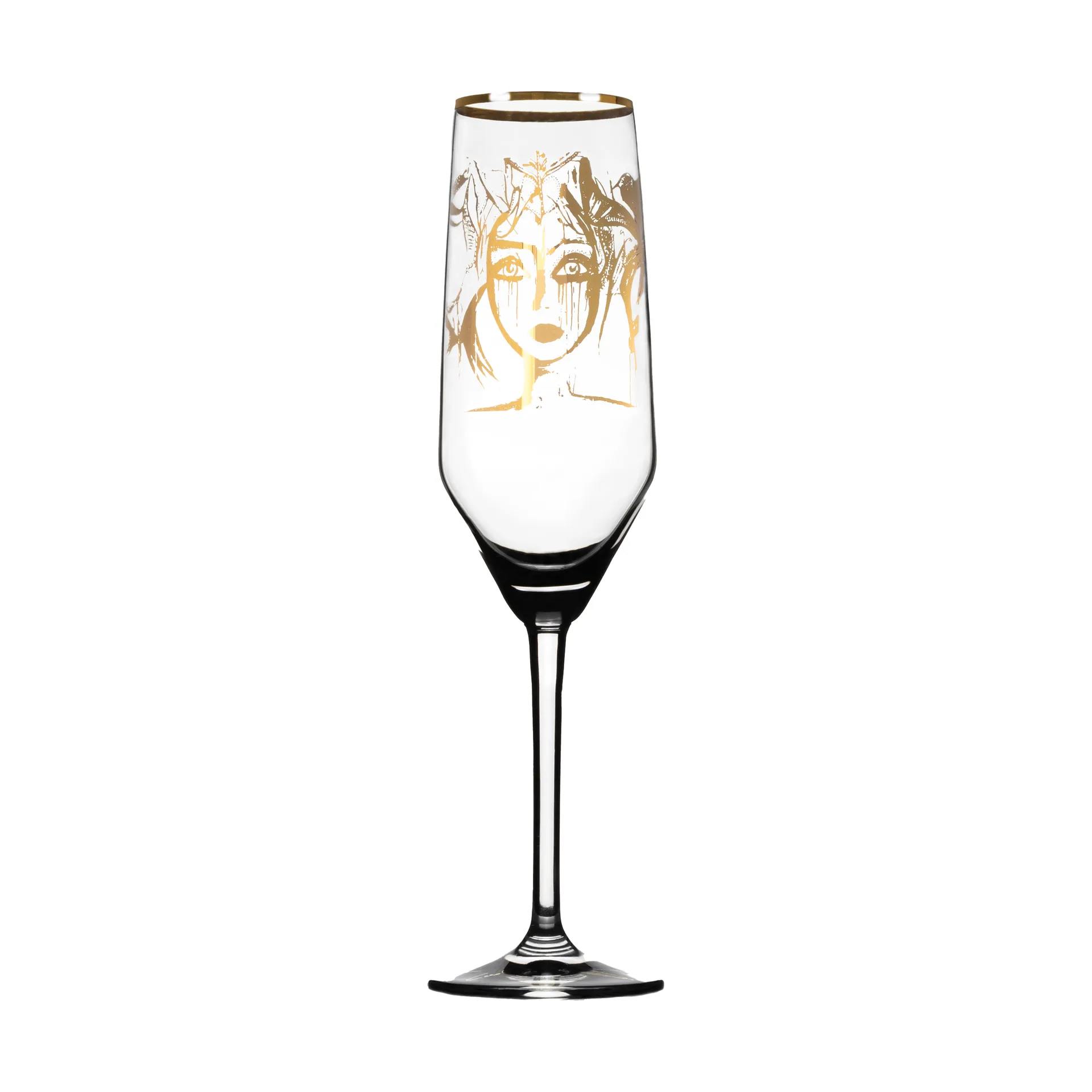 Kieliszek do szampana Gold Edition Slice of Life, 300 ml Carolina Gynning
