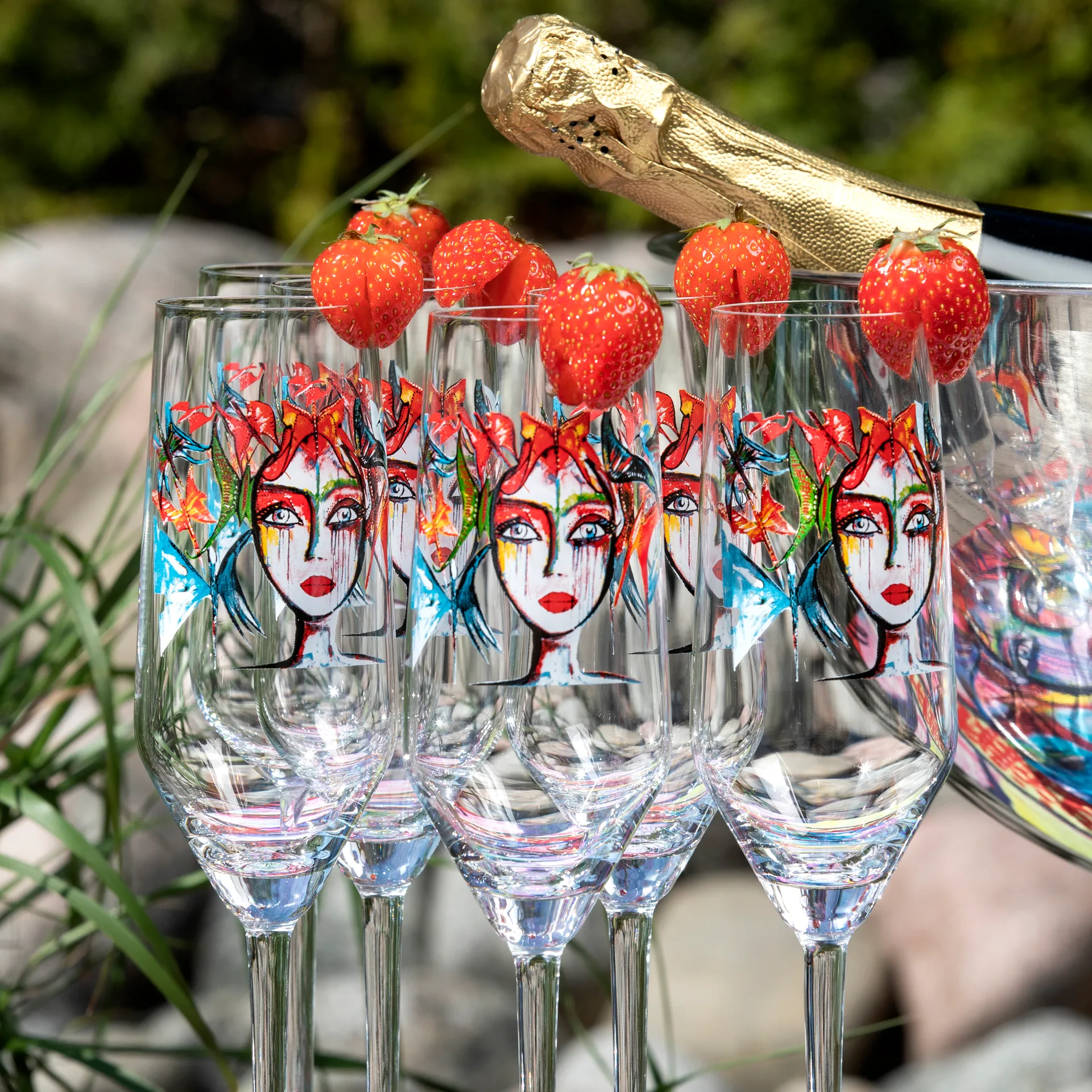 Kieliszek do szampana Slice of Life, 30 cl Carolina Gynning