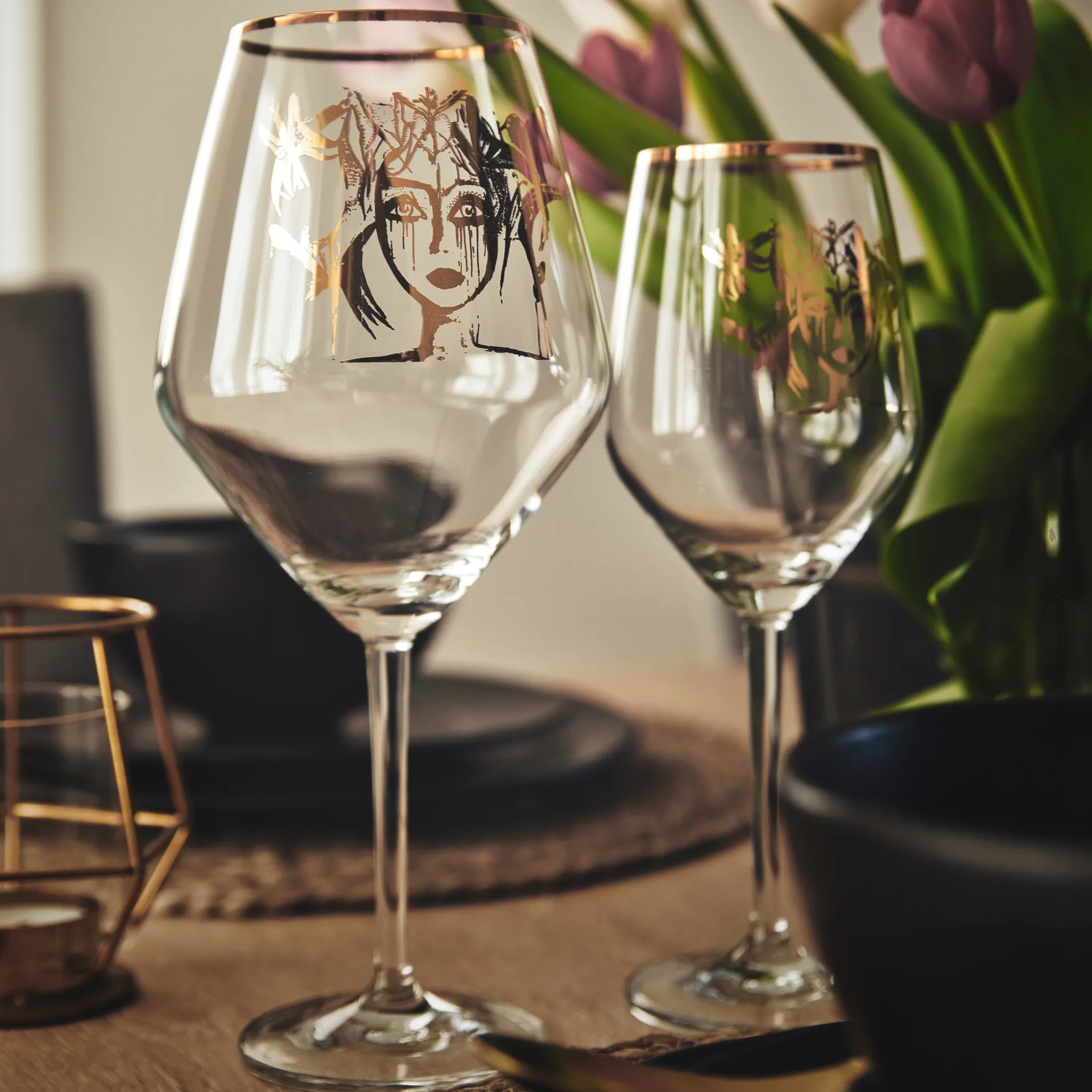 Kieliszek do wina Gold Edition Slice of Life, 75 cl Carolina Gynning