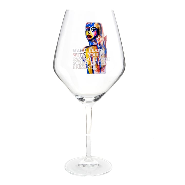 Kieliszek do wina Make Peace - 75 cl - Carolina Gynning