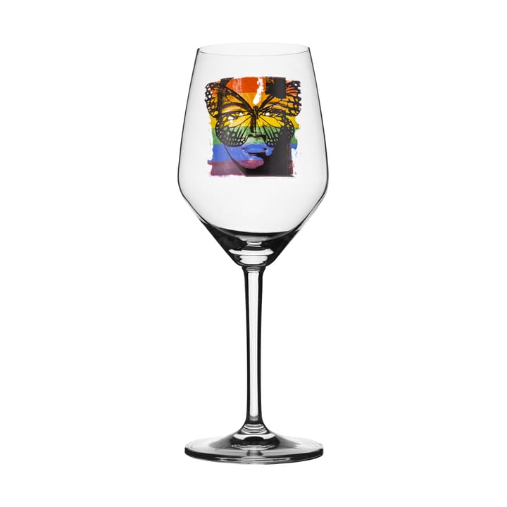 Kieliszek do wina różowego Golden Butterfly 40 cl - HBTQ - Carolina Gynning