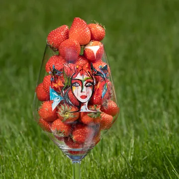 Kieliszek do wina Slice of Life - 750 ml - Carolina Gynning