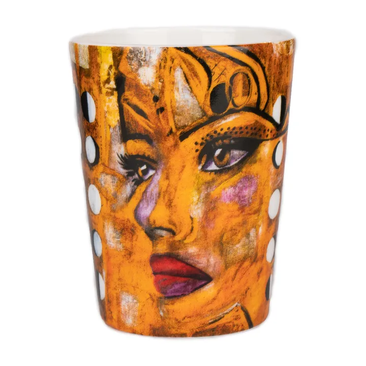 Moonlight Queen kubek 350 ml - Orange - Carolina Gynning
