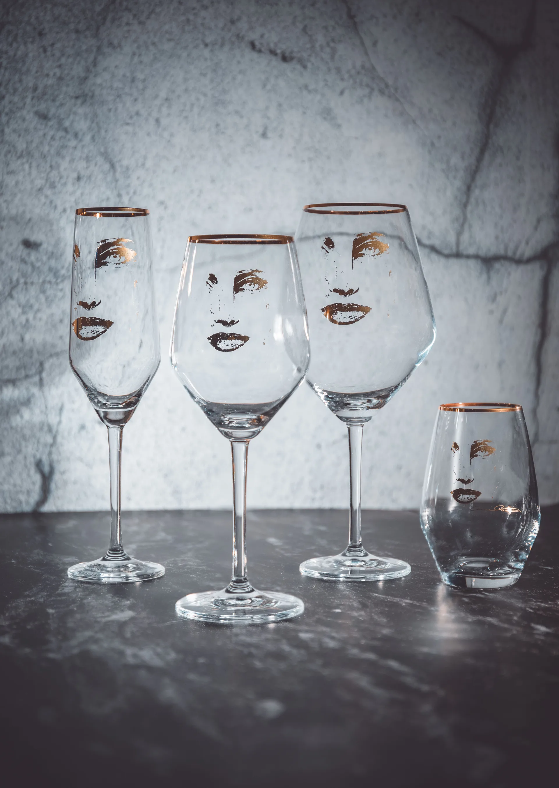Szklanka Gold Edition Piece of Me, 350 ml Carolina Gynning