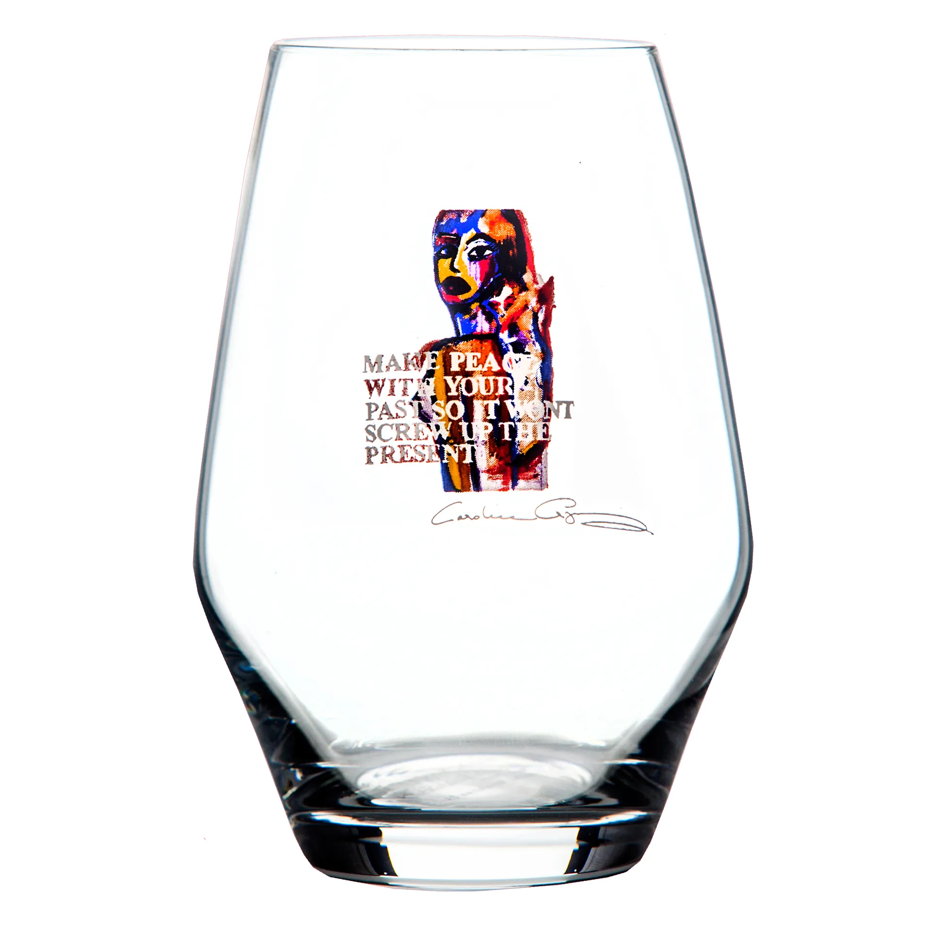 Szklanka Make Peace, 350 ml Carolina Gynning