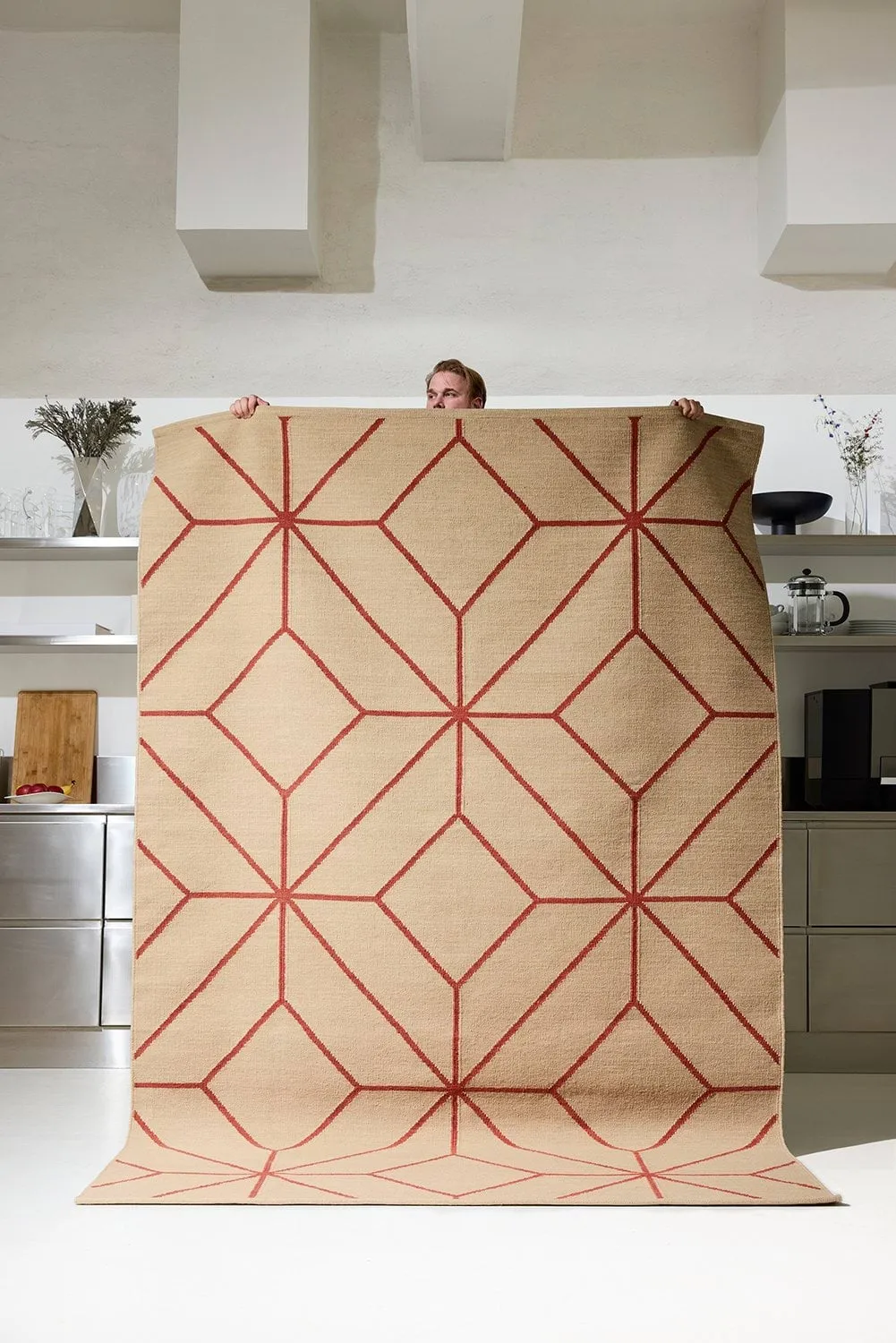 Ayur dywan, Beige-Rust, 270x180 cm Chhatwal & Jonsson