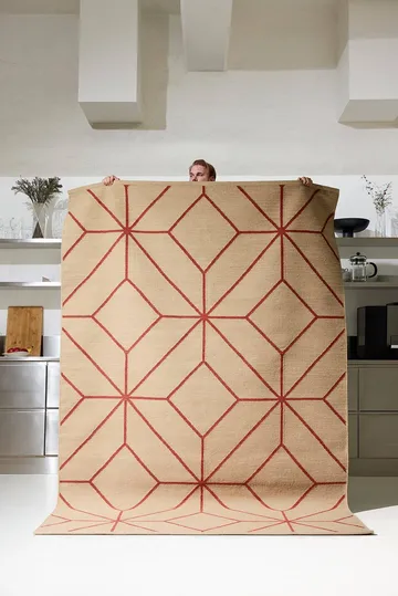Ayur dywan - Beige-Rust, 270x180 cm - Chhatwal & Jonsson