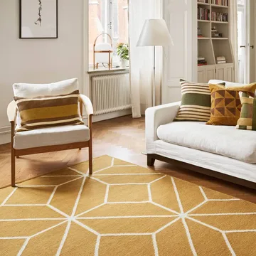 Ayur dywan - Masala Yellow-Off White, 270x180 cm - Chhatwal & Jonsson