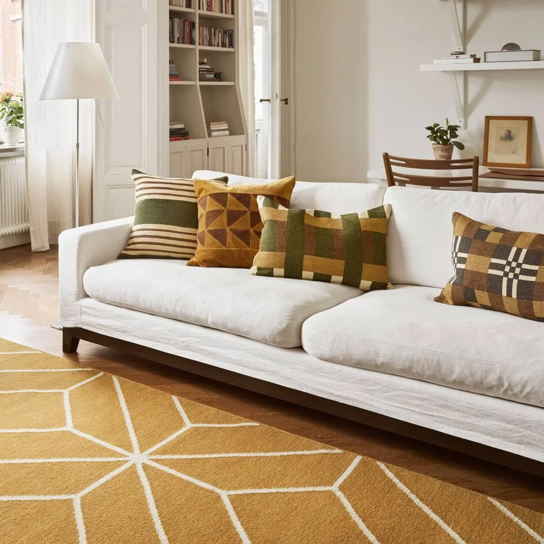 Ayur dywan, Masala Yellow-Off White, 320x230 cm Chhatwal & Jonsson