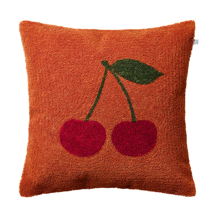 Cherry poszewka na poduszkę 50x50 cm - Apricot orange-red-green - Chhatwal & Jonsson