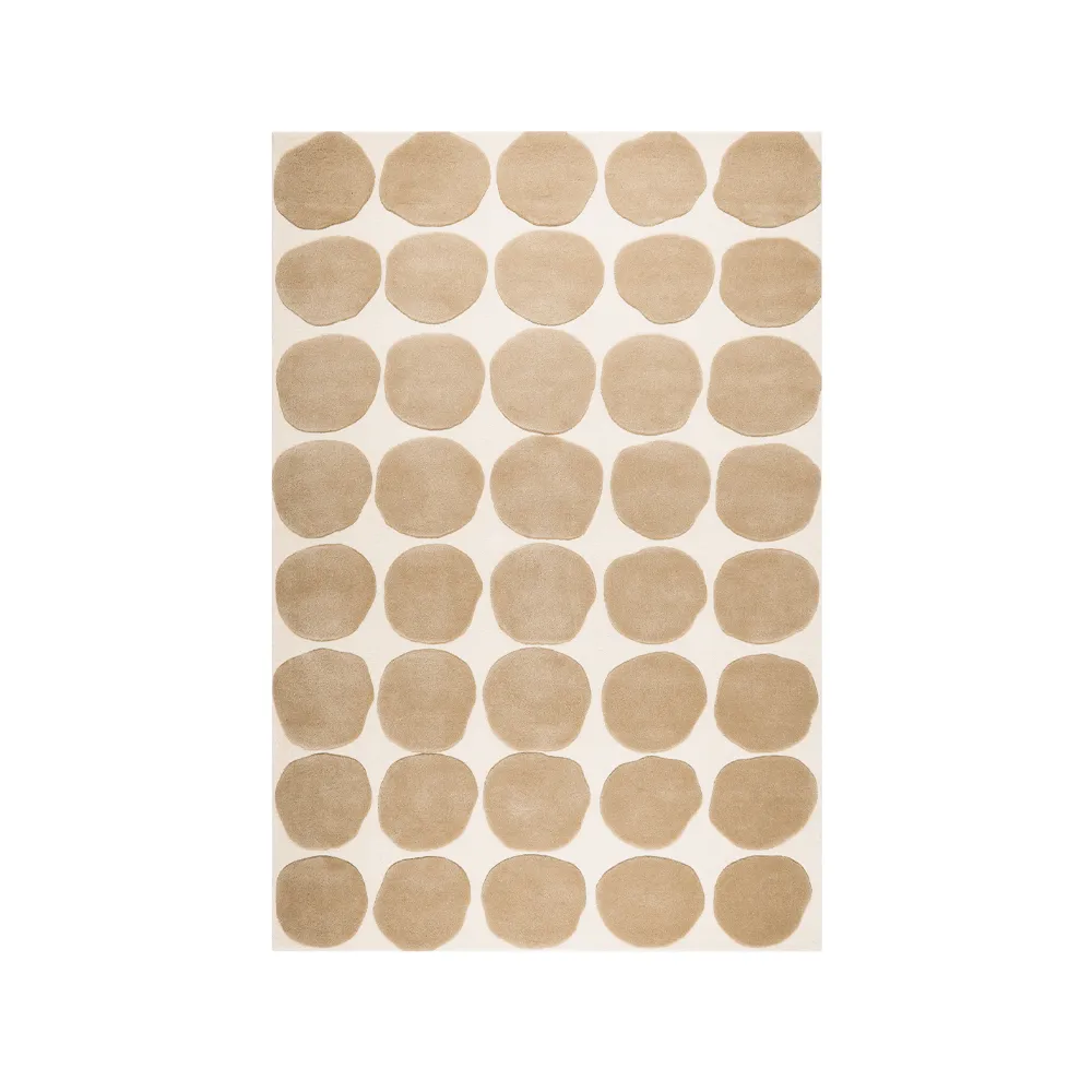 Dywan Dots, light khaki/light beige, 180x270 cm Chhatwal & Jonsson