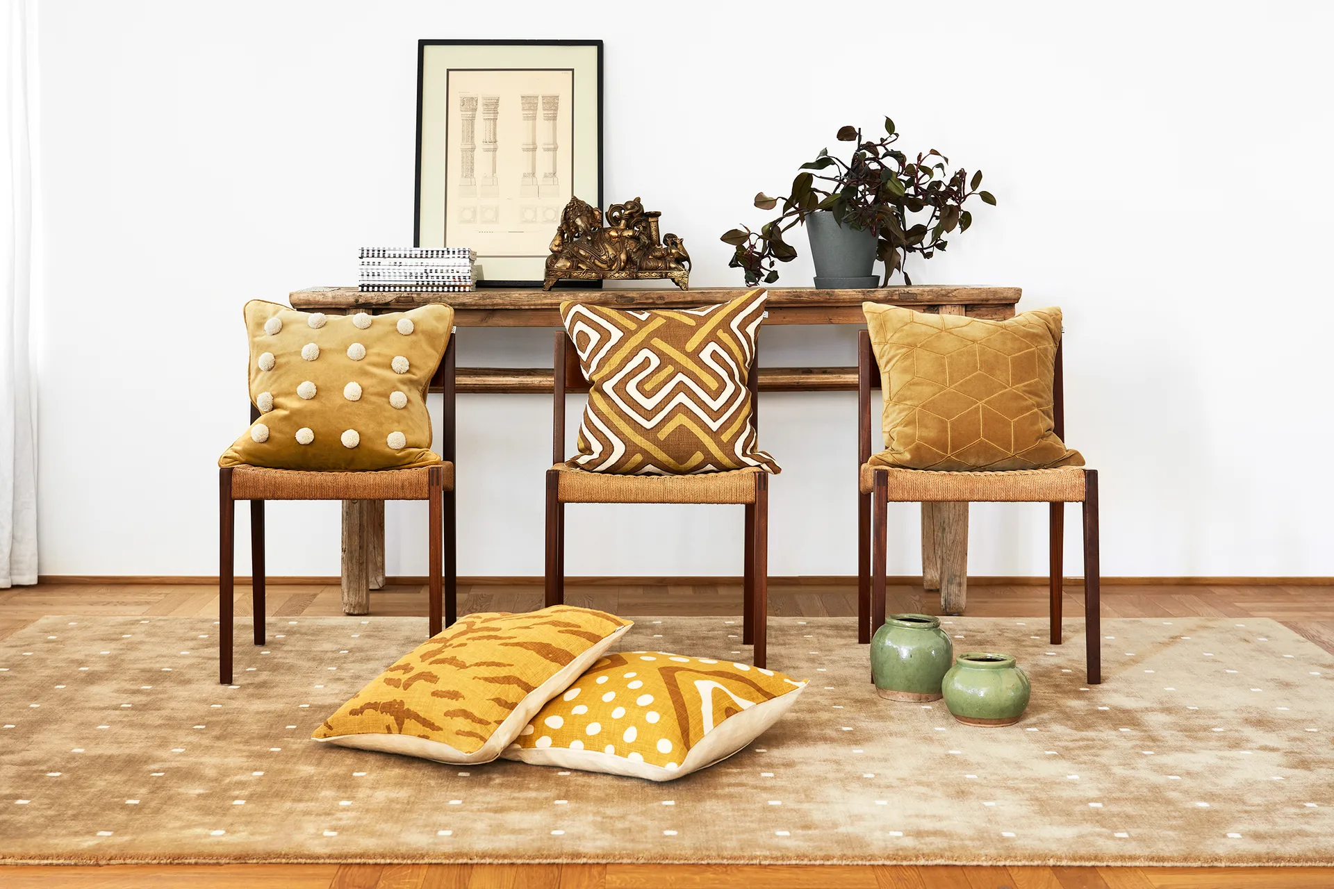 Dywan Isha 200x308 cm, Light beige-off white Chhatwal & Jonsson