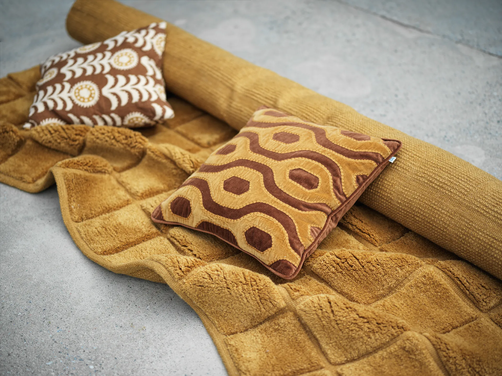 Dywan Loha 177x239 cm, Masala yellow Chhatwal & Jonsson